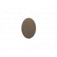 Cabochon Polaris oval, dunkelbraun, 10x13mm